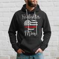 Firefighter Thin Red Line Firefighter Mom Gift From Son Fireman Gift Hoodie Gifts for Him