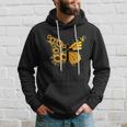 Floral Butterfly Faith Cross Hoodie Gifts for Him