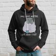 Funny Cat Meme Dogs Have Masters Cats Have Staff Cat Lover Gift V5 Hoodie Gifts for Him