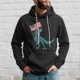 Funny Dinosaur 4Th Of July Usa Flag Graphic Plus Size Shirt Hoodie Gifts for Him