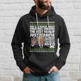 Funny Donald Trump Ugly Christmas Sweater Parody Speech Gift Hoodie Gifts for Him