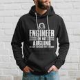 Funny Engineer Art Mechanic Electrical Engineering Gift Hoodie Gifts for Him