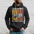 Funny I Read The Rules Board Game Night Board Game Night Hoodie Gifts for Him