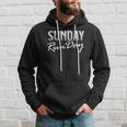 Funny Running With Saying Sunday Runday Hoodie Gifts for Him