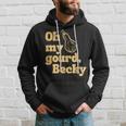 Funny Thanksgiving Oh My Gourd Becky Hoodie Gifts for Him