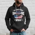 Funny You Cant Spell Sausage Without Usa Hoodie Gifts for Him