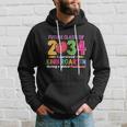 Future Class 2034 Survived Kindergarten Funny School Teacher Student Graphic Hoodie Gifts for Him