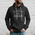 Garage Mechanic Fathers Day Funny Hoodie Gifts for Him