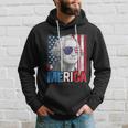 George Washington 4Th Of July Merica Men Women American Flag Hoodie Gifts for Him