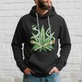 Hemp Leaf Cross Joint Hoodie Gifts for Him