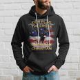I Stand For Our Flag Kneel For The Cross Proud American Christian Hoodie Gifts for Him