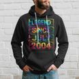 July 18 Years Old Since 2004 18Th Birthday Gifts Tie Dye Hoodie Gifts for Him