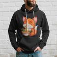 Kawaii Japanese Anime Fox Ramen Food Lovers Men Hoodie Gifts for Him
