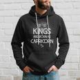Kings Are Born As Capricorn Graphic Design Printed Casual Daily Basic Hoodie Gifts for Him