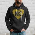 Love Kansas City Football Fan City Map Hoodie Gifts for Him