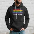Love Wins Lgbt Gay Pride Lesbian Bisexual Ally Quote V3 Hoodie Gifts for Him