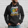 Married 34 Years Power Couple 34Th Wedding Anniversary Hoodie Gifts for Him