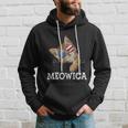 Meowica American Flag Cool Joke Cat Sunglusses 4Th Of July Hoodie Gifts for Him