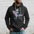 Panda Riding Dinosaur Hoodie Gifts for Him