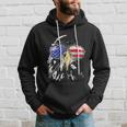 Patriotic Eagle Sunglasses Usa American Flag 4Th Of July Gift Hoodie Gifts for Him