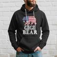 Patriotic Flag Matching Family 4Th Of July Gigi Bear Hoodie Gifts for Him