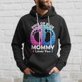 Pregnancy Announcet Mom 2021 Pink Or Blue Mommy Loves You Cool Gift Hoodie Gifts for Him