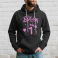 Princess Birthday Girl 1 Year Old Themed Funny Princess Birthday Hoodie Gifts for Him