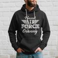 Proud Air Force Granny Pride Military Family Grandma Hoodie Gifts for Him