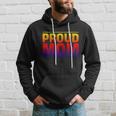 Proud Mom Abrosexual Flag Lgbtq Queer Mothers Day Abrosexual Gift Hoodie Gifts for Him