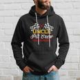 Race Car Birthday Party Racing Family Uncle Pit Crew Hoodie Gifts for Him
