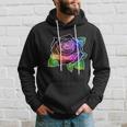 Rainbow Galaxy Floral Rose Hoodie Gifts for Him