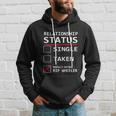 Relationship Status Rip Hoodie Gifts for Him