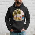 Retro Beach Bum Hippie Van Hoodie Gifts for Him