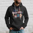 Retro Style Party In The Usa 4Th Of July Baseball Hot Dog Hoodie Gifts for Him