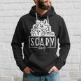 Scary Mode Boo Crew Ghost Spooky Vibes Funny Halloween Hoodie Gifts for Him