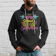 Schools Out For Summer Teacher Cool Retro Vintage Last Day Hoodie Gifts for Him