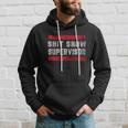 Shit Show Supervisor Sarcastic Distressed V2 Hoodie Gifts for Him