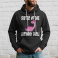 Sister Of The Birthday Girl Dinosaur Matching Family Party Hoodie Gifts for Him