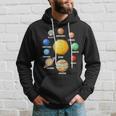 Solar System Planets Sun Mars Hoodie Gifts for Him