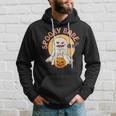 Spooky Babe Retro Groovy Halloween Custome Essential Men Hoodie Gifts for Him