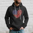 Stars Stripes 4Th Of July American Flag Patriotic Hoodie Gifts for Him