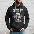 Suck It England Funny 4Th Of July George Washington Hoodie Gifts for Him