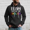 Team English - English Teacher Back To School Hoodie Gifts for Him