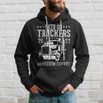 Trucker Trucker Support Lets Go Truckers Freedom Convoy Hoodie Gifts for Him