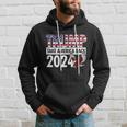 Trump Take America Back 2024 Usa Flag Eagle Hoodie Gifts for Him