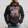 Undefeated 2-Time World War Champs Hoodie Gifts for Him