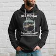 Uss Midway Cv 41 Front Style Hoodie Gifts for Him
