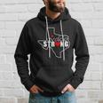 Uvalde Strong Texas Map Heart Hoodie Gifts for Him