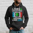 Video Game Level 8 Unlocked 8Th Birthday Hoodie Gifts for Him