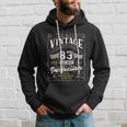 Vintage 1939 Birthday For Women Funny Men 83 Years Old Hoodie Gifts for Him